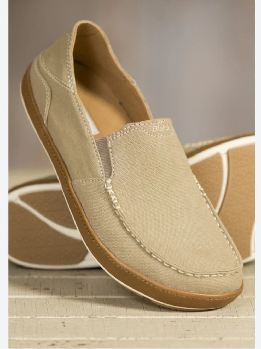 Men's Olukai Puhalu Canvas Shoes